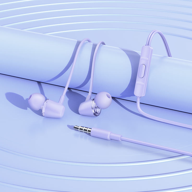 HOCO M107 Wired earphones 3.5mm with mic HOCO M107 Wired earphones 3.5mm with mic